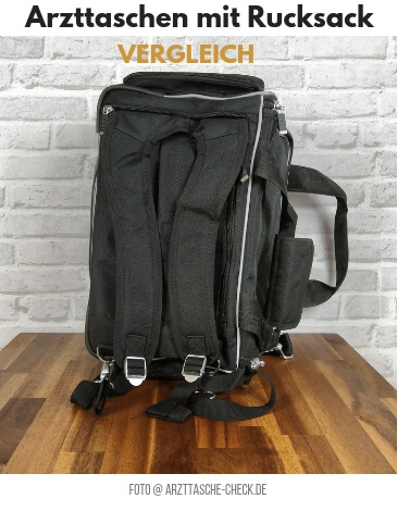 Arzttaschen mit Rucksack - Vergleich